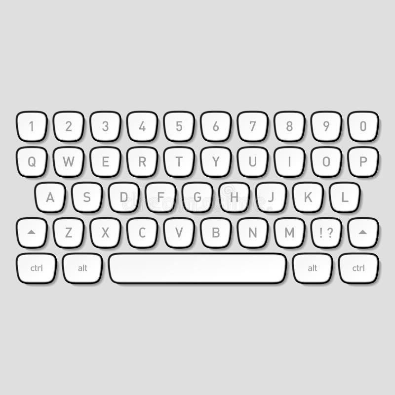 Keyboard stock illustrations â keyboard stock illustrations vectors clipart