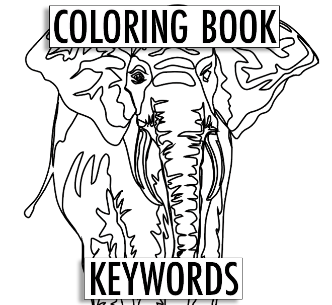 Coloring book keywords