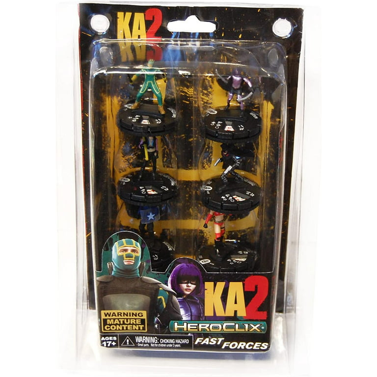 Neca heroclix kick ass fast forces