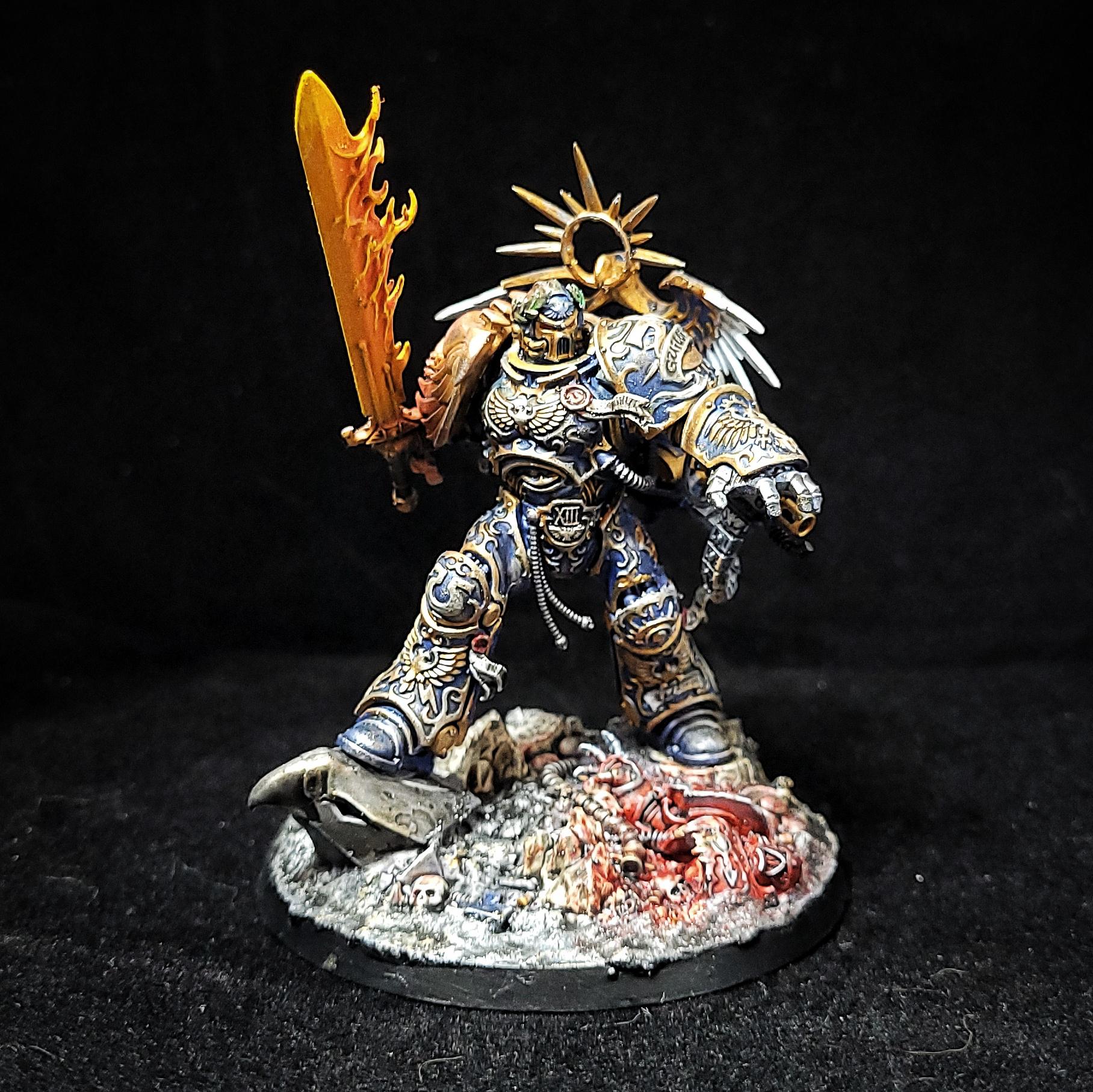 Big papa smurf ready to kick ass and chew bubblegum rwarhammerk