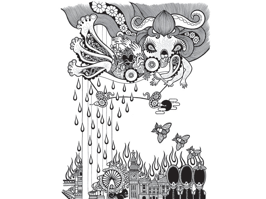 Junko mizunos coloring book â last gasp