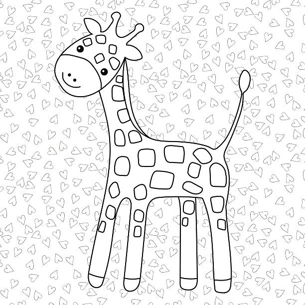Animal coloring pages stock photos pictures royalty