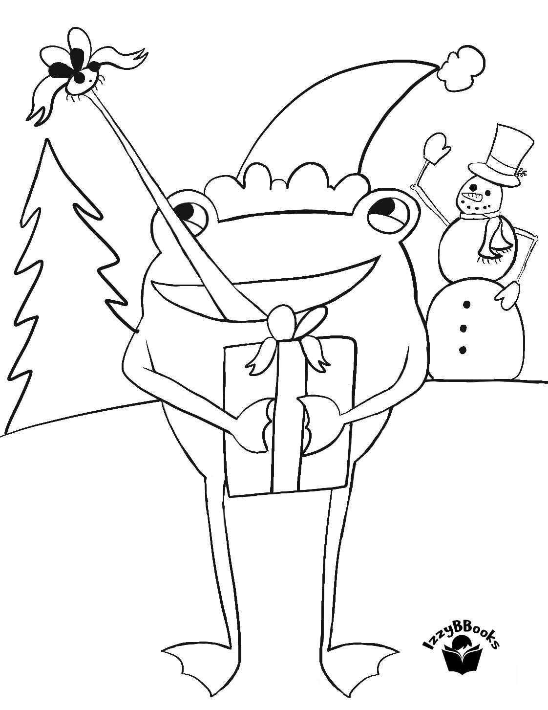 Christmas coloring pages and contest â the joplin toad