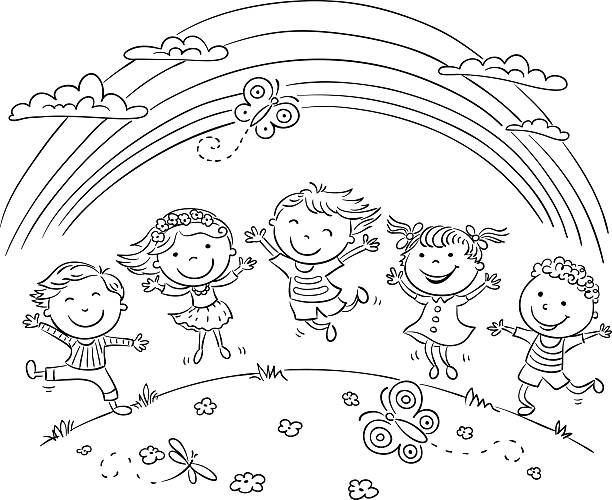 Kids coloring pages stock photos pictures royalty