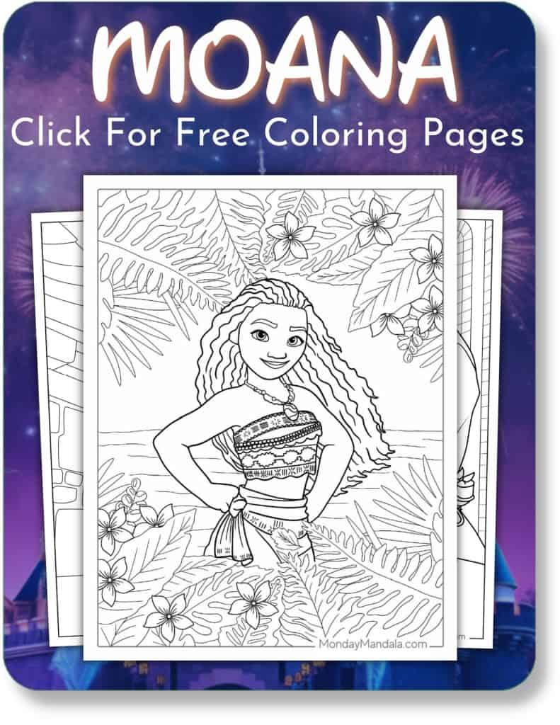 Disney coloring pages free pdf printables