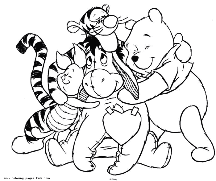 Winnie the pooh coloring pages