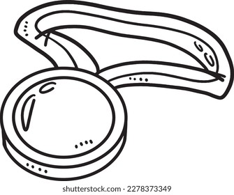 Graduation coloring page stock photos and pictures