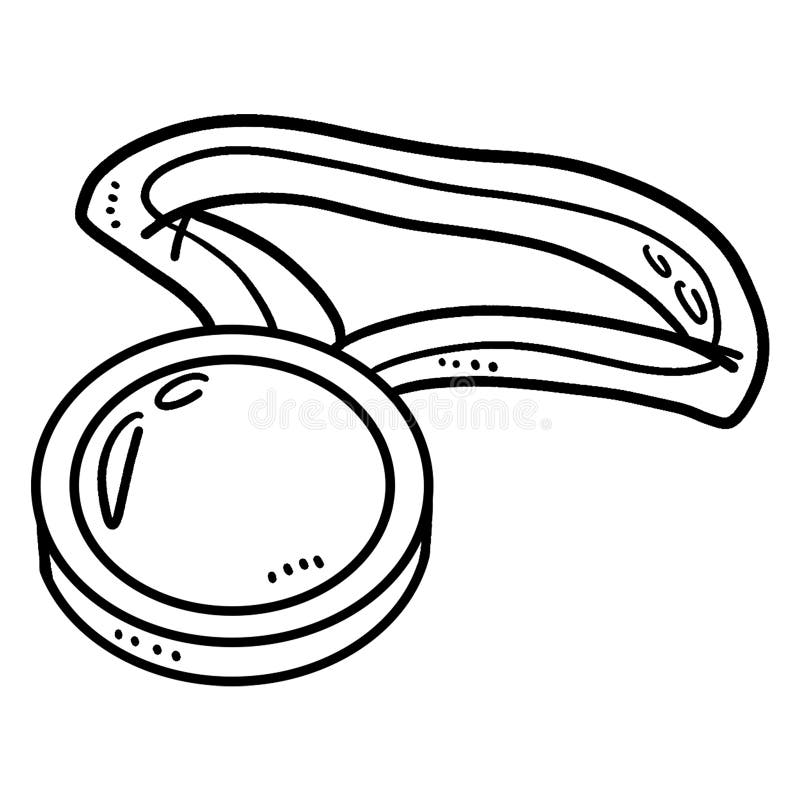 Medal coloring stock illustrations â medal coloring stock illustrations vectors clipart