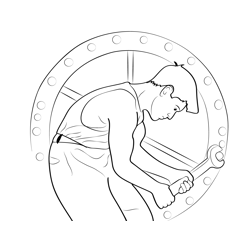 History labor unions coloring page for kids