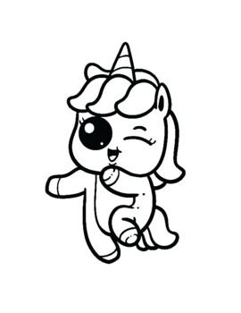 Unicorn coloring pages for kids by giggles and miracles tpt