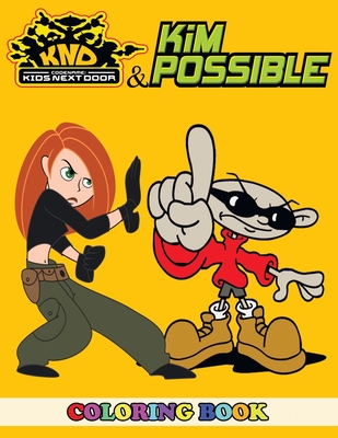 Codename kids next door and kim possible coloring book in coloring book for kids and adults activity book great starter book for children with fun easy and relaxing coloring pages