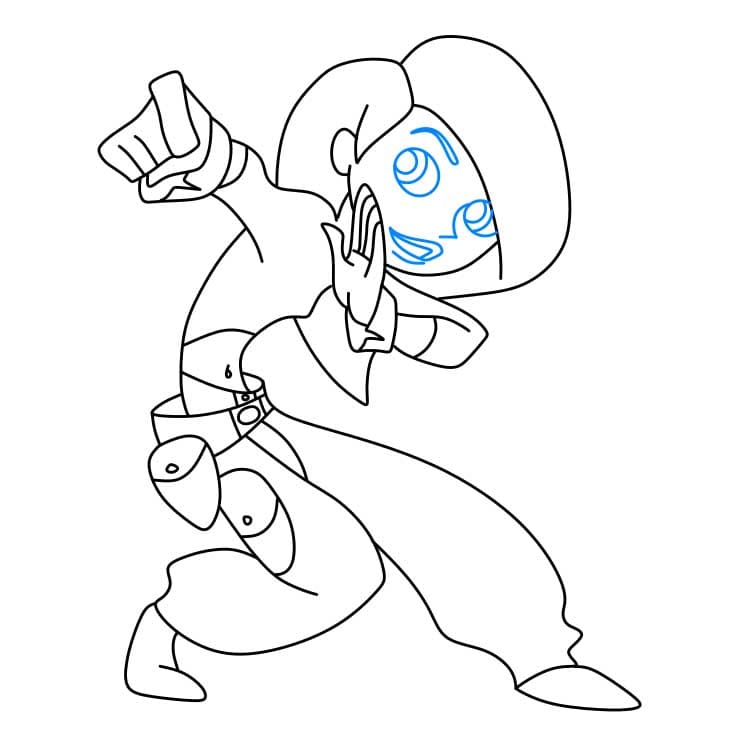 Kim possible drawing tutorial