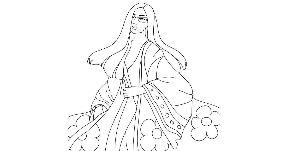 Woman in kimono
