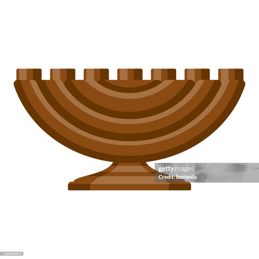 Kinara kwanzaa icon on transparent background high