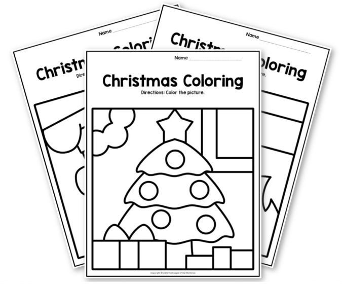 Free printable christmas coloring pages for kids