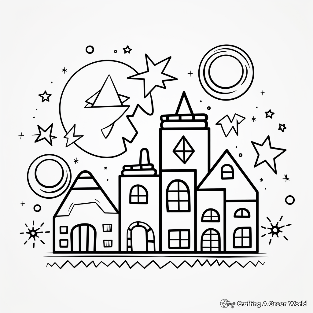 Kindergarten coloring pages