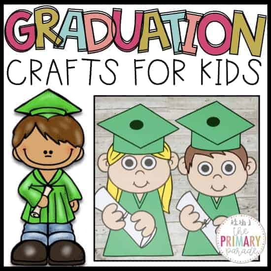Preschool and kindergarten graduation crafts