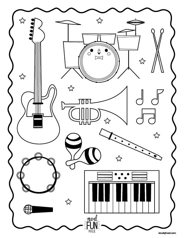 Coloring pages â crescendo professional piano