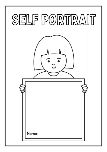 Page simple coloring pagerfg images