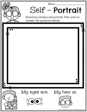 All about me activities