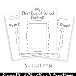 Self portrait coloring pages