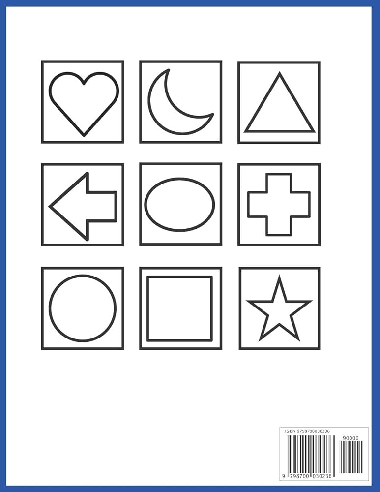 Buy shapes and colors colorg book for toddlers first shapes colorg book for toddlers ages