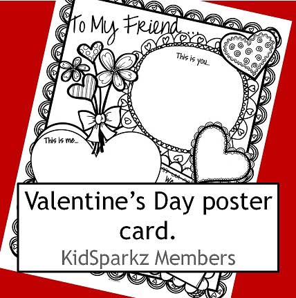 Valentines day theme activities and printables for preschool pre