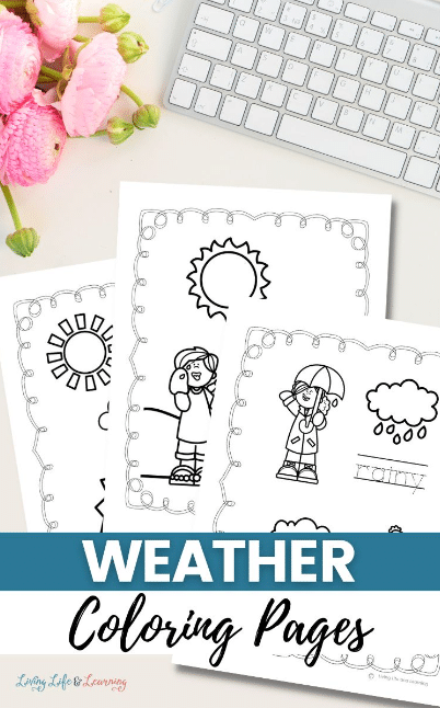 Weather coloring pages free homeschool deals