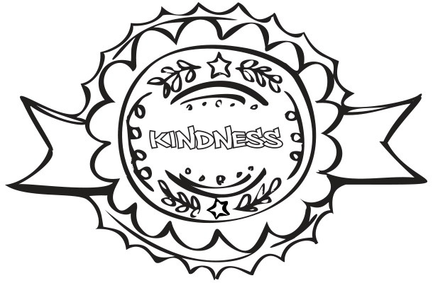 Coloring pages badges activities for kids