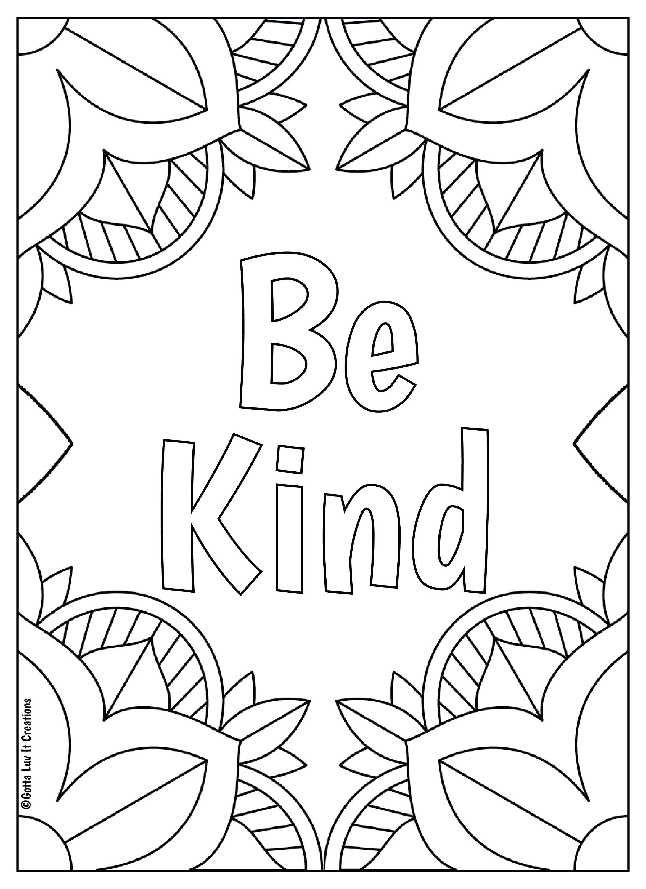 Mandala motivational coloring pages instant download