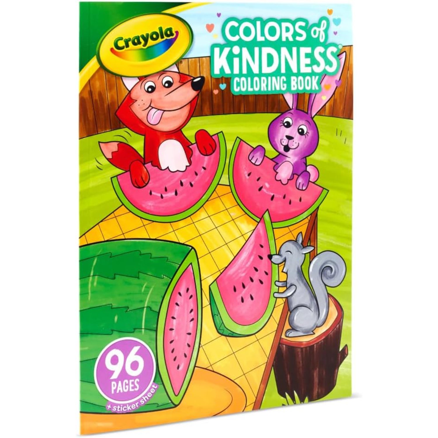 Crayola colours of kindness colouring book pages