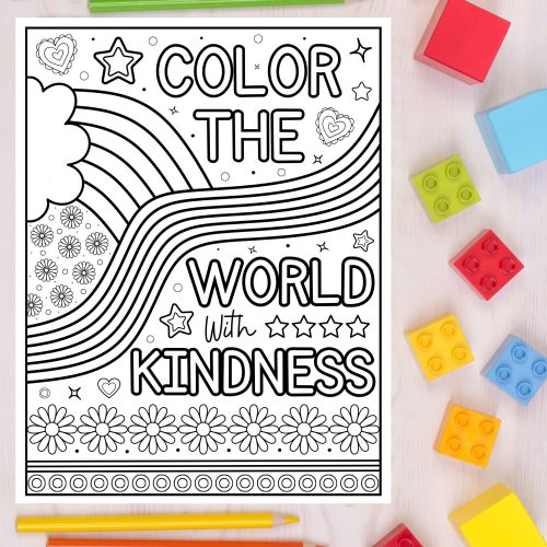 Kindness day coloring pages world kindness day coloring pages activities made by teachers
