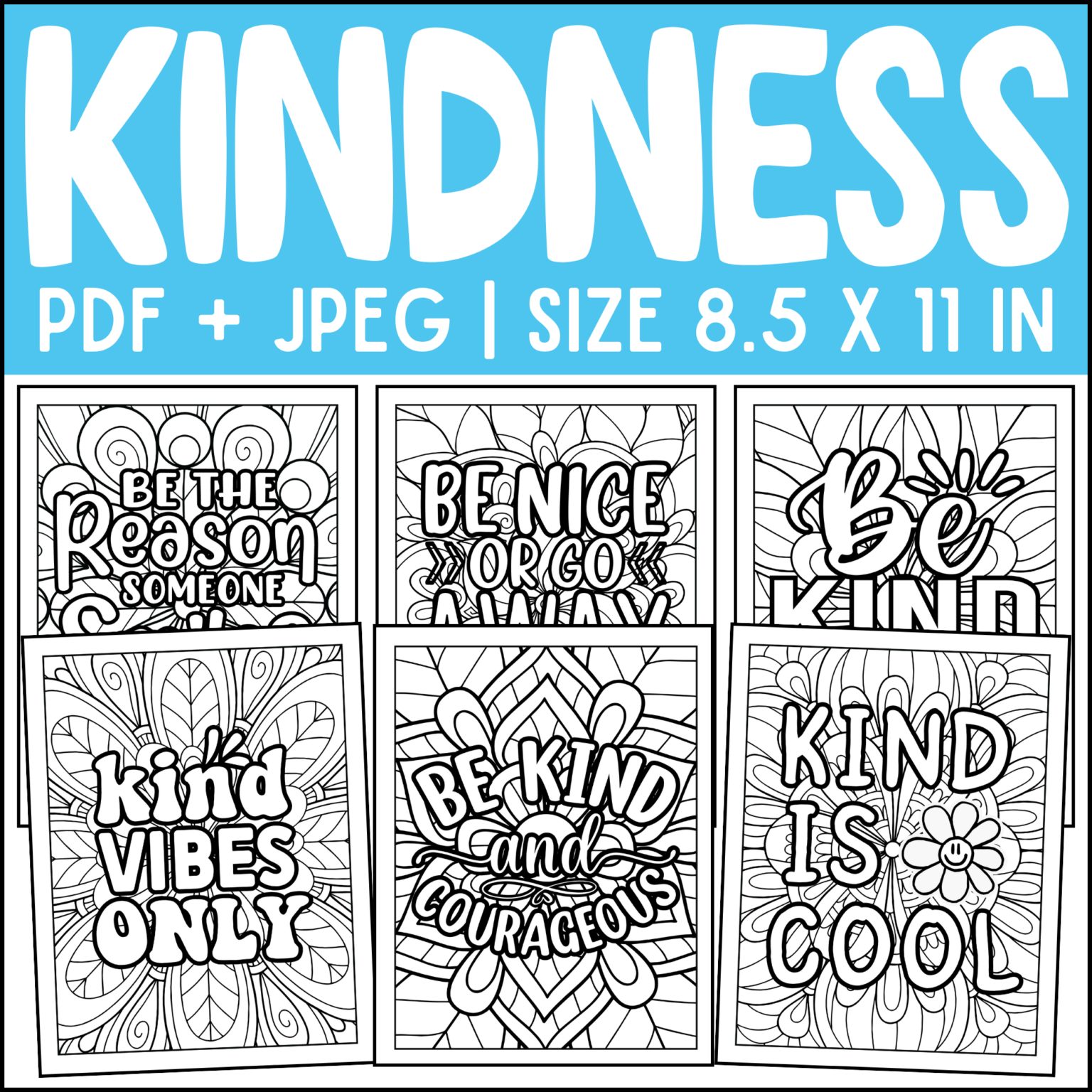 Kindness coloring pages kindness activities random acts of kindness w made by teachers
