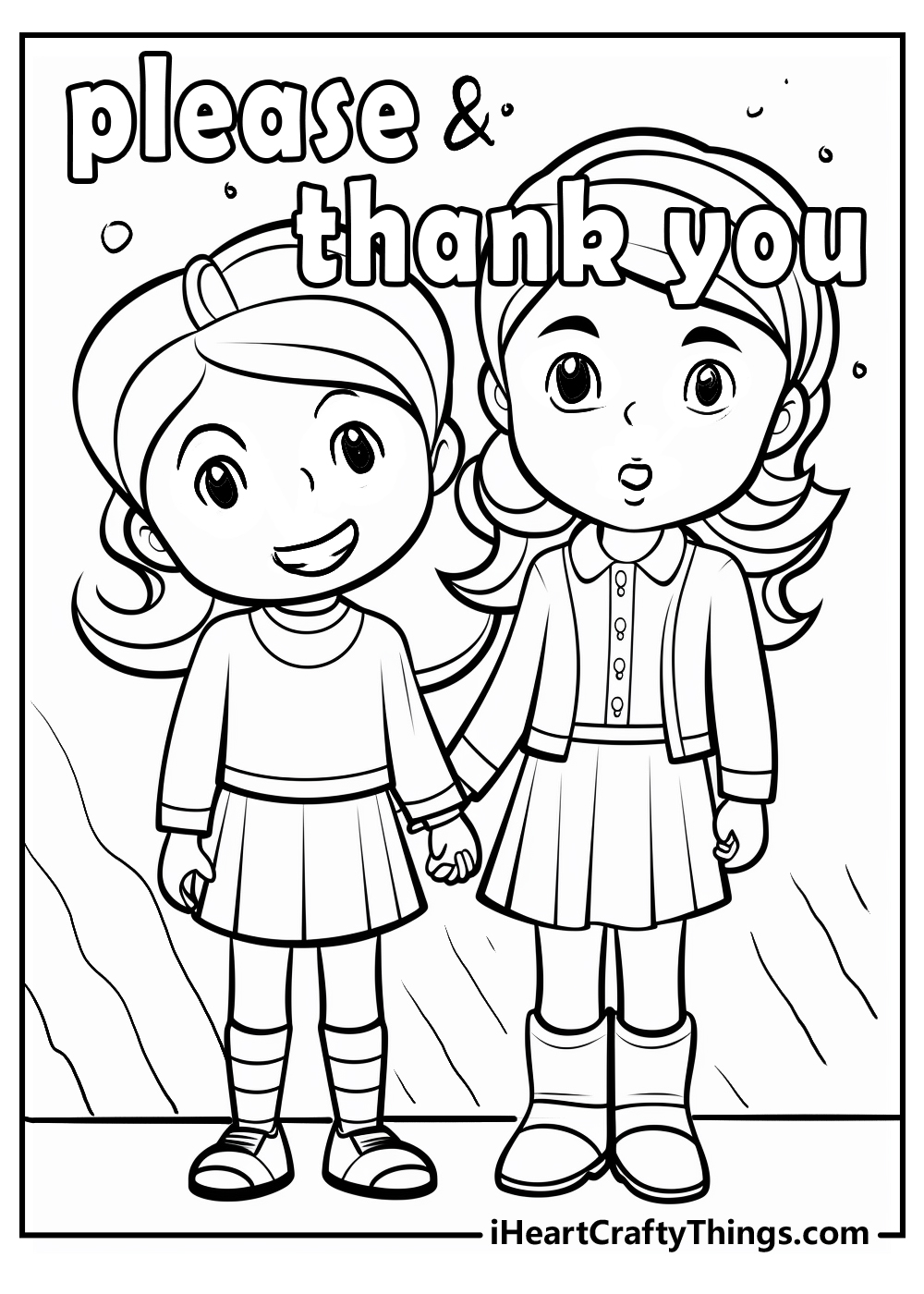 Printable kindness coloring pages updated