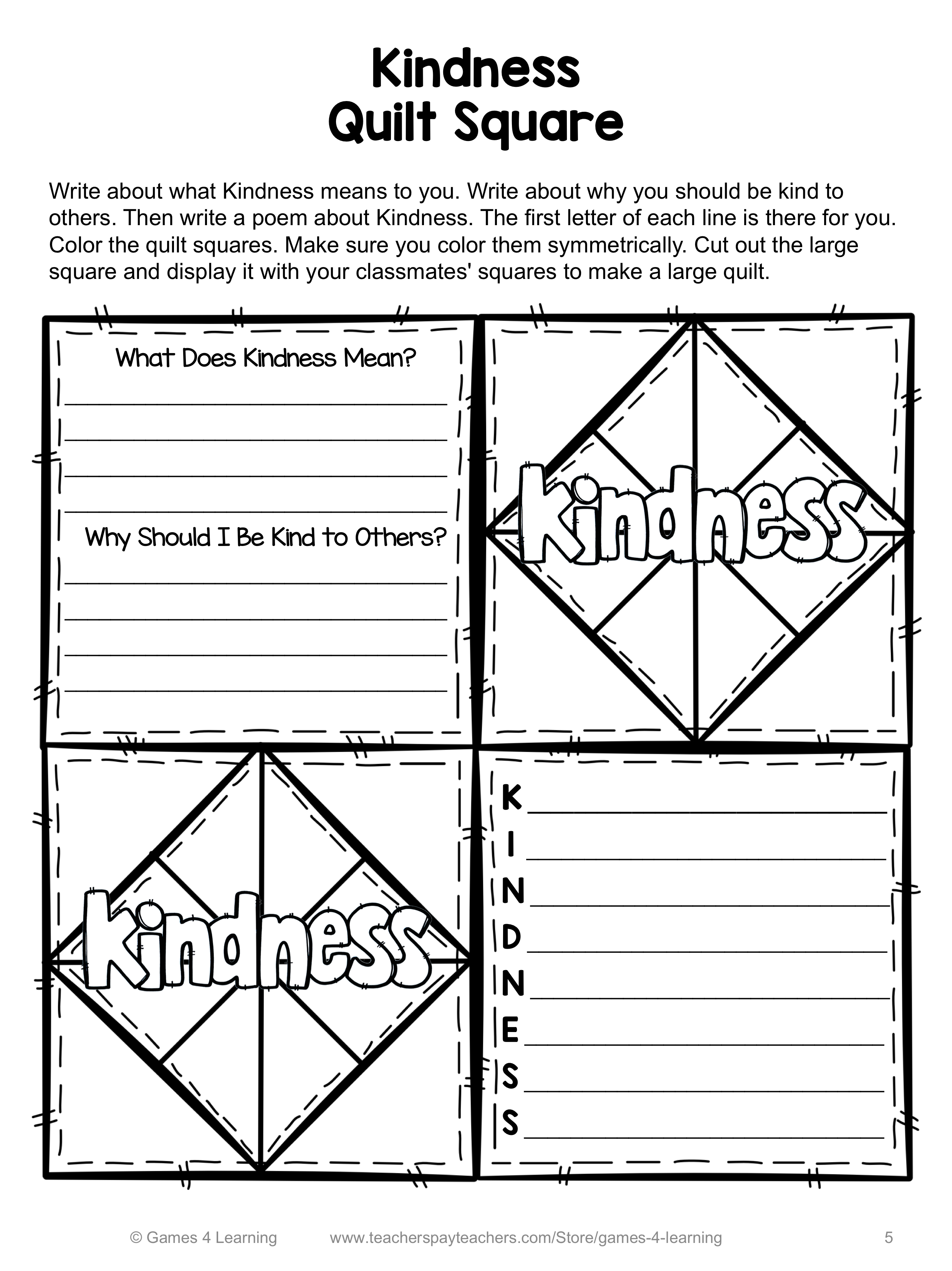 World kindness day activity