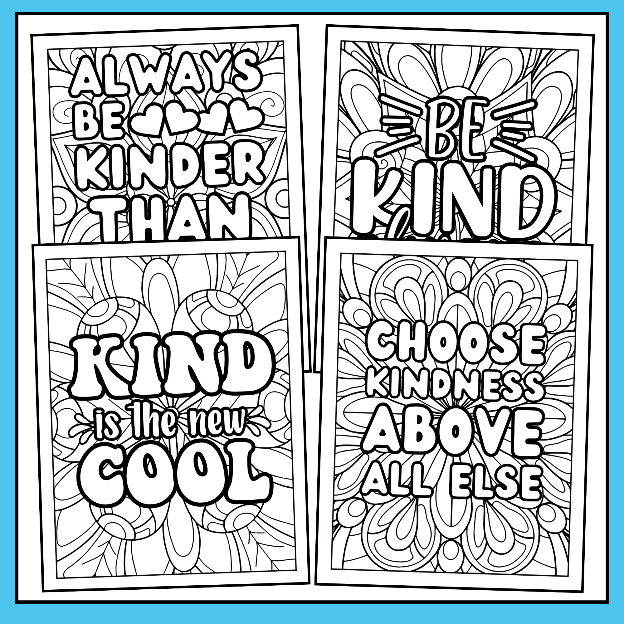 Kindness coloring pages kindness activities random acts of kindness w made by teachers