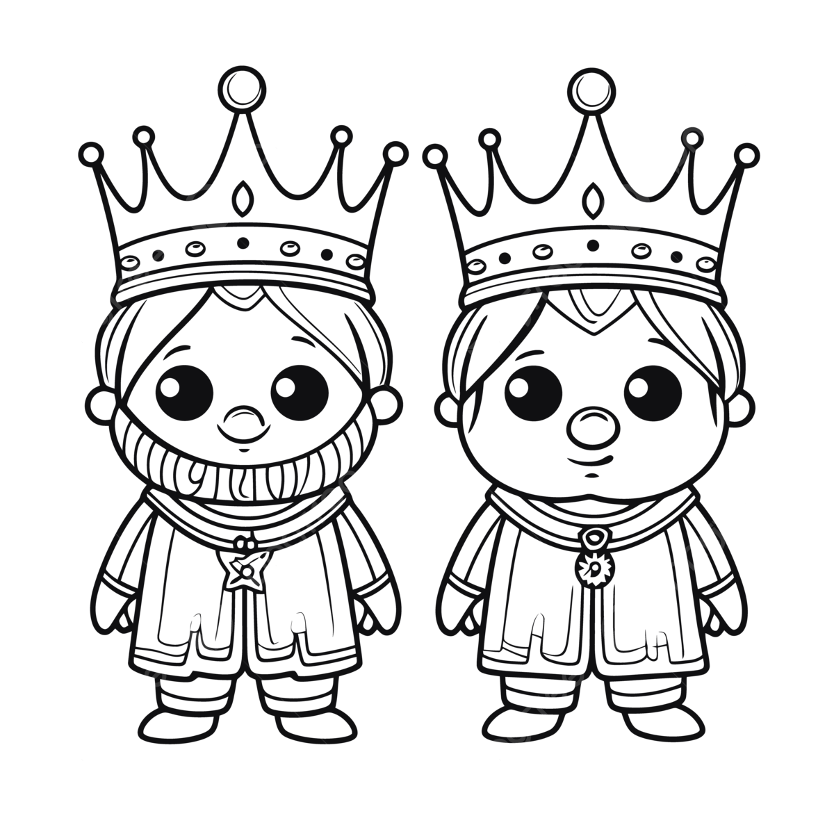 King and queen coloring pages outline sketch drawing vector wing drawing ring drawing queen drawing png and vector with transparent background for free download
