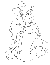 Princess coloring page for girls