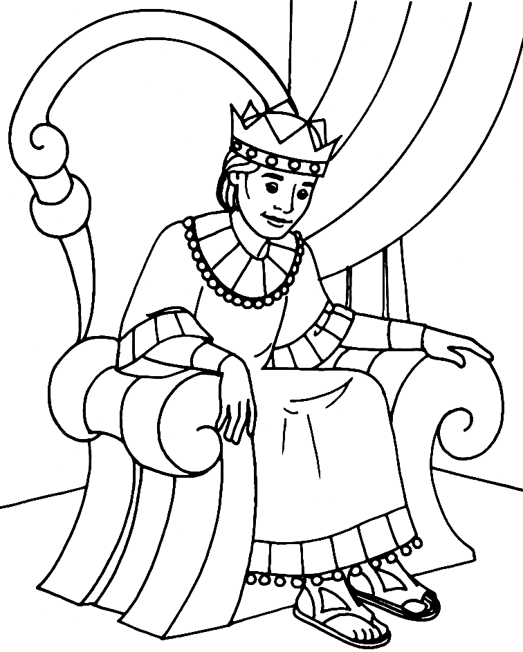 Bible king coloring pages printable for free download