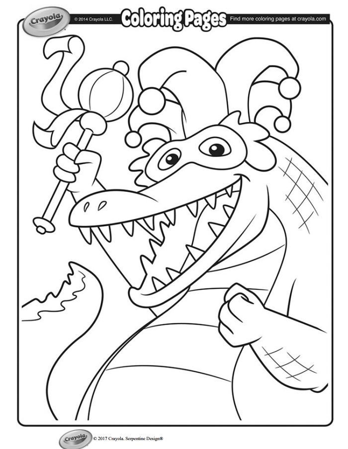 Top places to find free mardi gras coloring pages