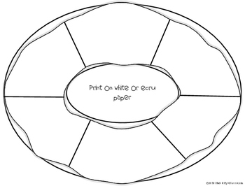 Mardi gras king cake graphic organizer craftivity by hub city classroom