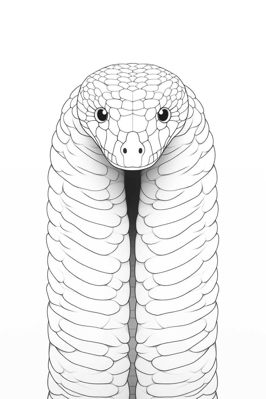 King cobra coloring page download free coloring pages and templates for kids