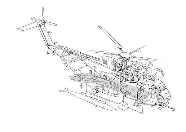 Military helicopter cutaways cutaways flightglobal