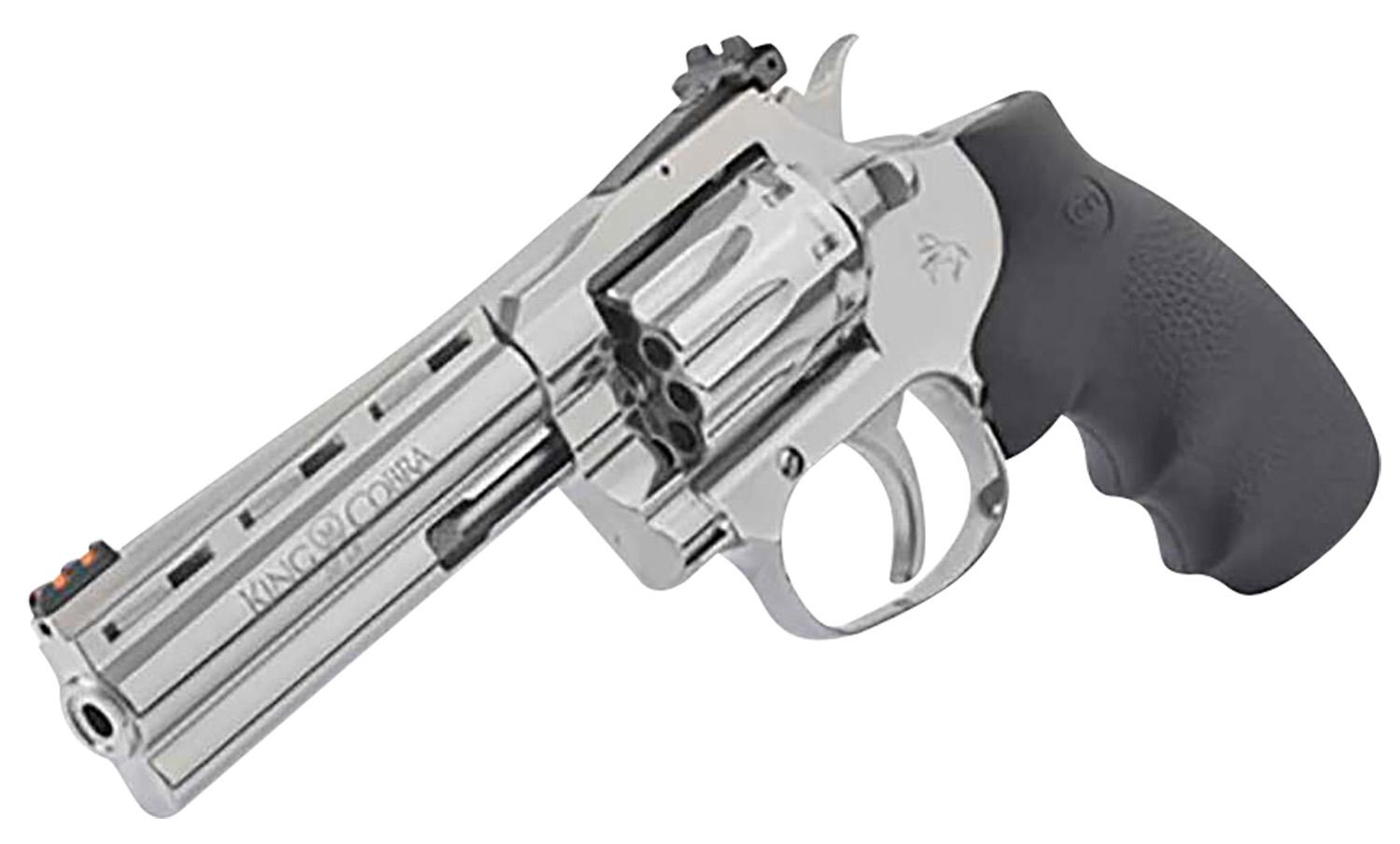 Colt king cobra target revolver kcobrasprfo lr black hogue grips stainless finish rds