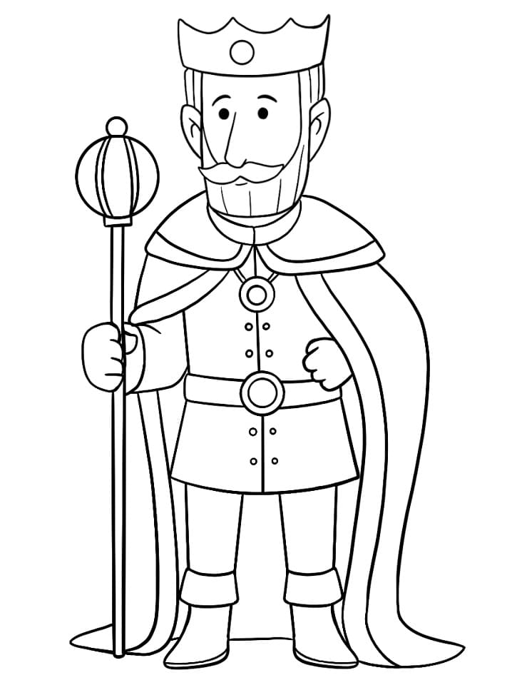 Printable king fãrbung seite