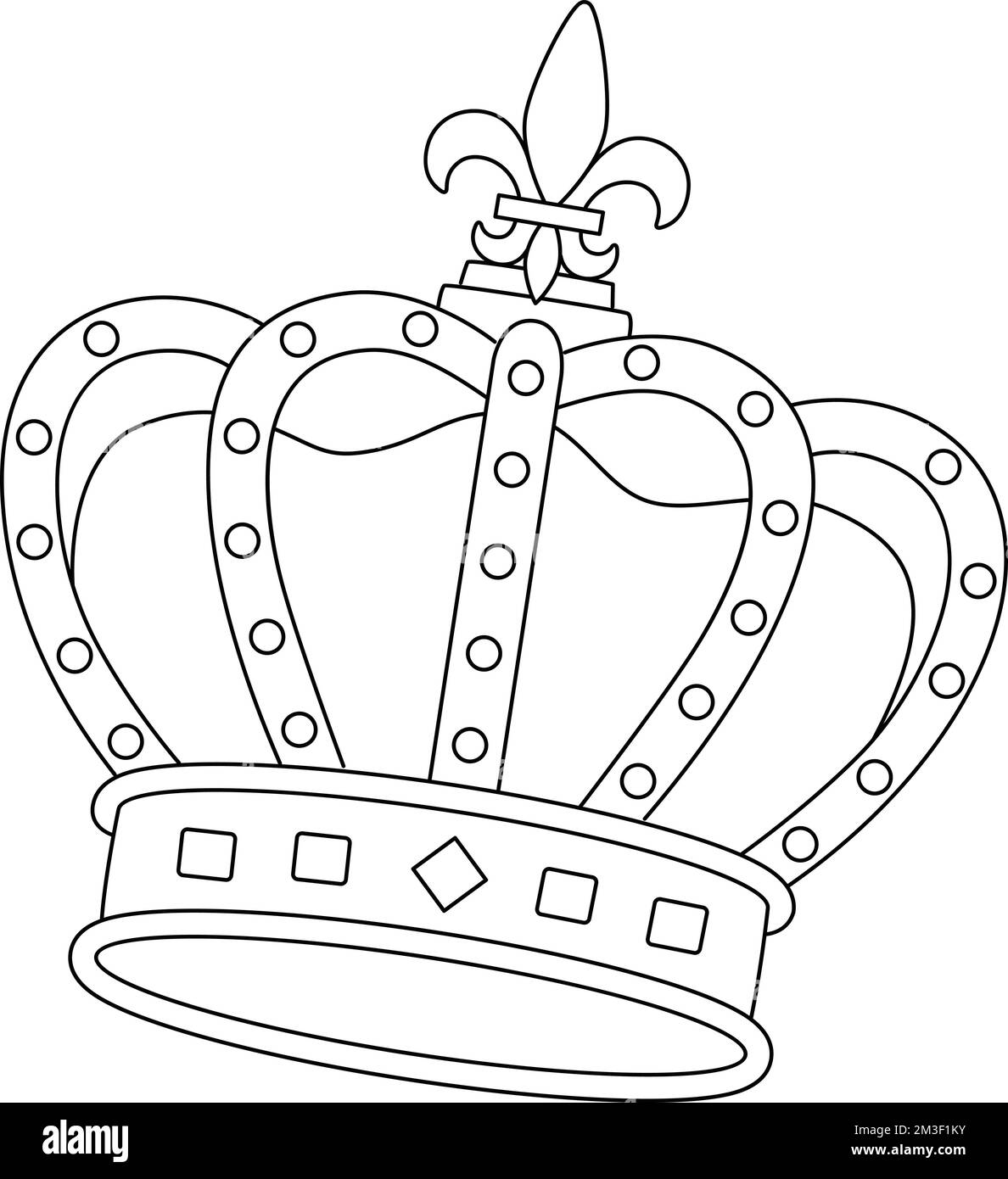 King crown black and white stock photos images