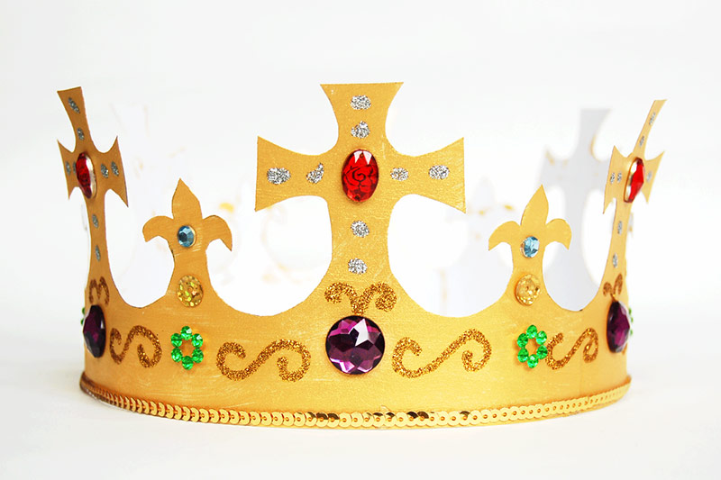 King and queens crown templates free printable templates coloring pages