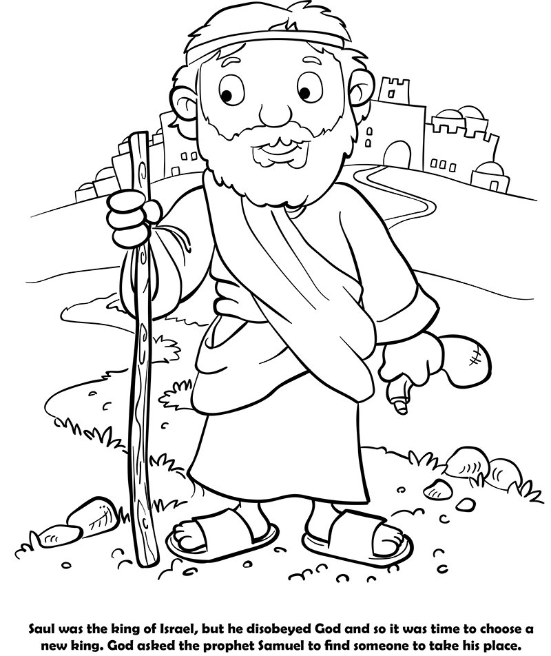David coloring book â