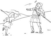 King david coloring pages free coloring pages