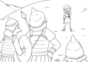 King david coloring pages free coloring pages